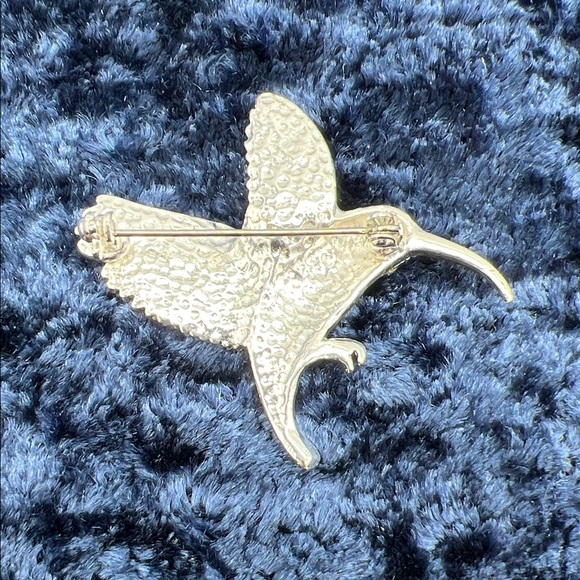 Colorful Hummingbird Bird Pin - Picture 2 of 5